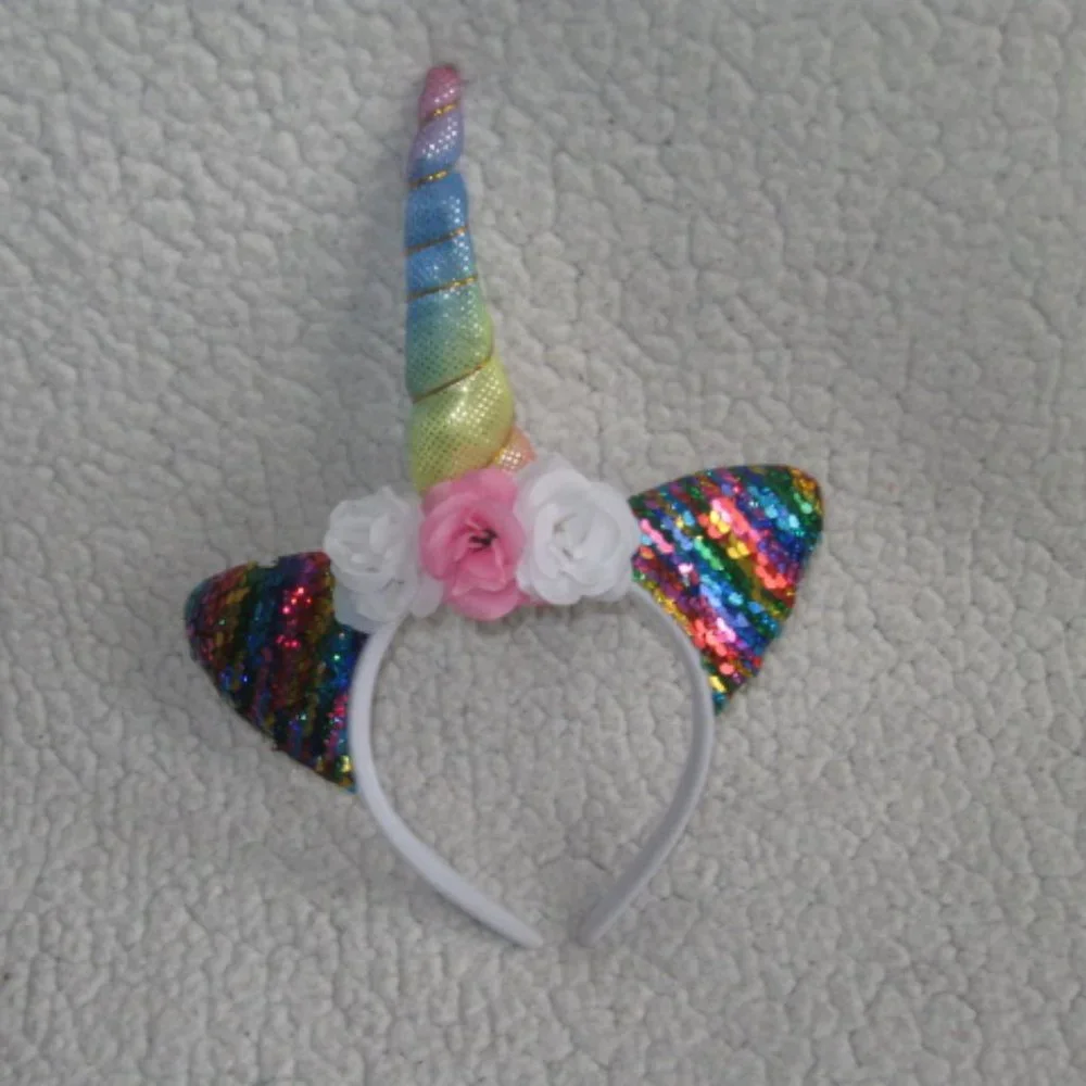 5/$30 Girls Four Piece Unicorn Headband Bundle